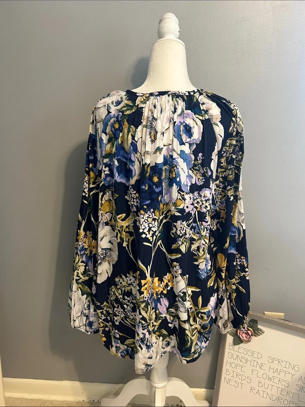 Chico’s Floral Print Blouse